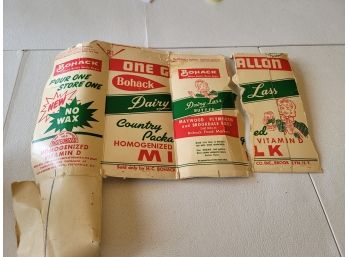Old Bohack Milk Carton