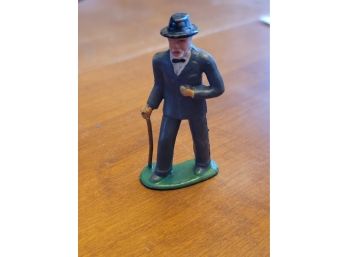 Vintage Barclay #619 Well Dressed Man With Cane