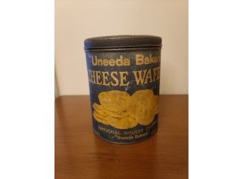 Unrelated Baker's Cheese Wafers Tin