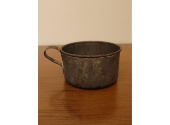 Antique Tin Cup