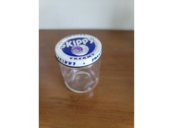Creamy Skippy Peanut Butter Jar