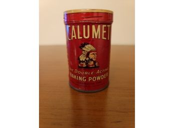 Calumet Free Sample Baking Powder Tin