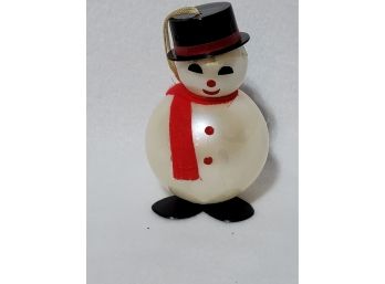 Vintage Snowman Ornament 4' Tall