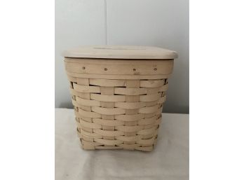 Longaberger Tissue Box Basket