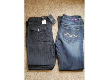 2 Pair Women's Size 12 Jeans