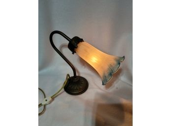 Single Flower Globe Lamp - Works Well 9' X 10'