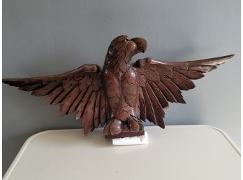Large Wood Eagle Architectural Salvage