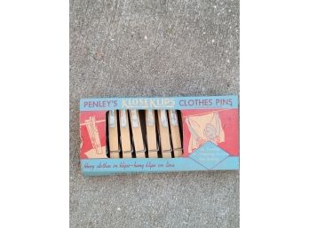 Unopened New Old Stock Penleys Kline Clips  Clothes Pins