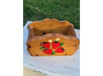 Wooden Strawberry Box