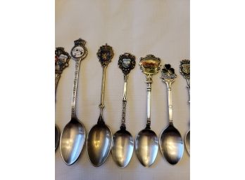 9 Collectible Spoons