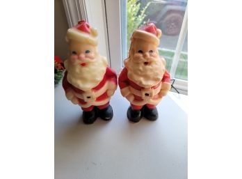 Vintage Gurley 9' Santa Candles - K