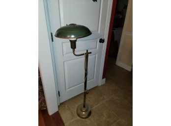 Antique Toleware Floor Lamp