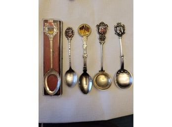 5 Collectible German Spoons
