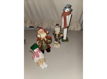 Santas And Snowmen