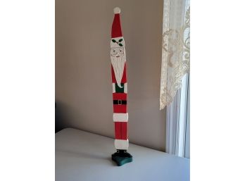 30' Tall Wood Santa