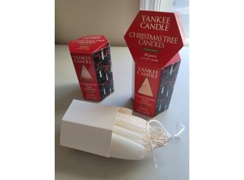 2 New Boxes - Yankee Candle Tree Candles
