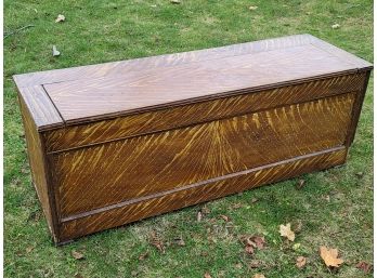 1920s Hand Made Hand Grained Trunk/ Chest
