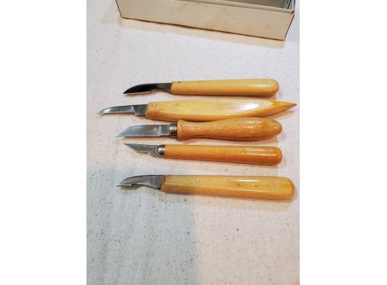 1993 Workshops Wood Carver Tool Set