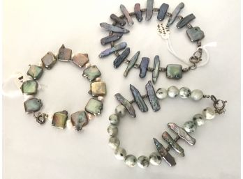 Vintage New Old Stock Pearl Bracelets