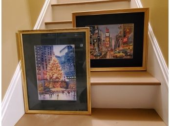 Pair Of Pictures From Manhattan