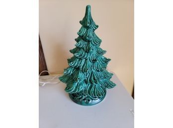 Vintage Ceramic Tree - No Branch  Lights