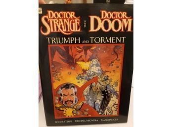 1st Printing Hard Cover With Jacket - Dr Strange Master Of Black Magic & Dr Strange & Dr Doom