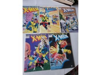 Marvel X-men Comics - 5 In All