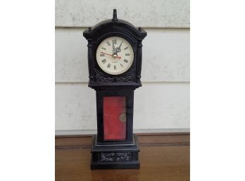 Battery Operated Min Grandfather Clock- Untested