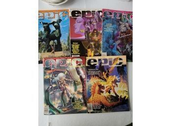 1981 Marvel Epic Comics 5 In All