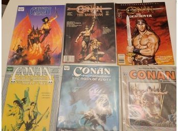 6 Marvel Conan Comics