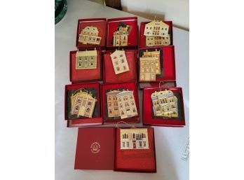 Collection Of 10 Bing And Grondahl Ornaments  - New In Box