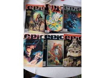 1982 Marvel Epic Comics 6 In All