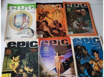 1985 Marvel Epic Comics - 6 In All