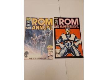 Marvel  Rom Annuals 1983 & 1984