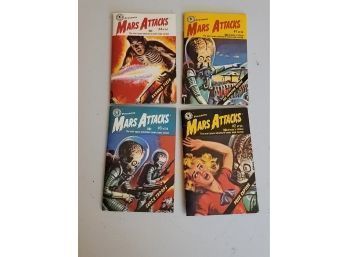 1988 Mars Attacks - 4 Book Lot