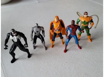 1993 Metal Die Cast Marvel Figures 5 In All