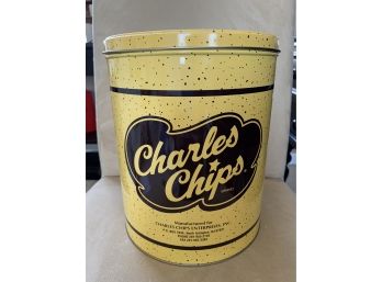 Charles Chips Decorative Can