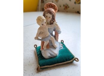 6' Religious Figurine On Pillow