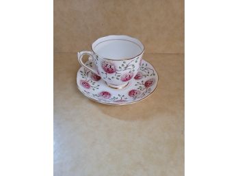 Roslyn China Cup And Saucer