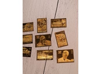 22k Gold Leaf Stamps