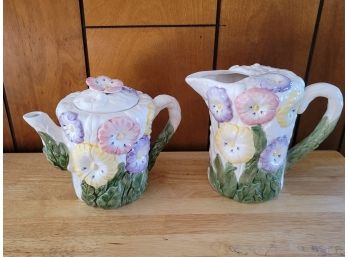 Teapot And Pitcher