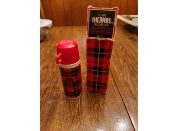Avon Thermos Cologne Bottle With Box