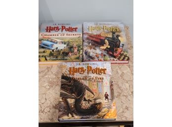 Hard Cover Harry Potter Books Set Of 3