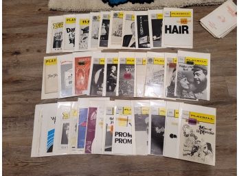 Huge Playbill Lot Each With Ticket Stubs That Cost $4!