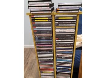 Tremendous Cd Collection With Rack
