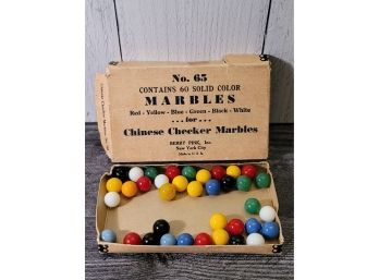 Vintage Chinese Checkers Marbles