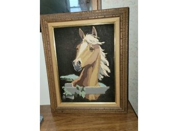 Velvet Horse Painting 16 X 20
