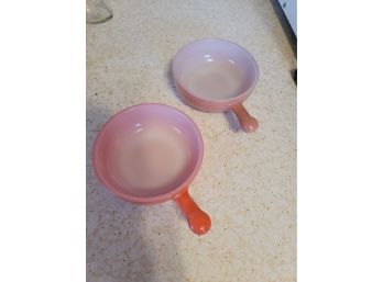 2 Glasbake Dishes