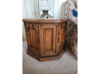 Pair Of Octagonal End Tables