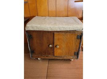 Handmade Small Seated Chest